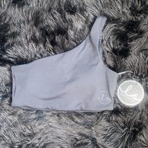 Lauren Simpson Ryderwear One shoulder bra small